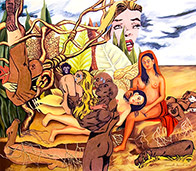 The Fertilization of The Desert, after Frida