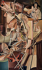 Sex Machine, after Duchamp's The Bride