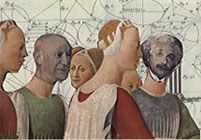 De-Adoration of Euclid, after della Francesca