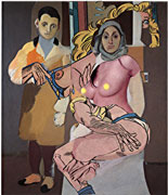 The Artist and His Mother, after Gorky
