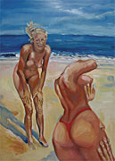 Anton's Beach Surprise, after Henning  