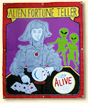 Alien Fortune Teller Banner